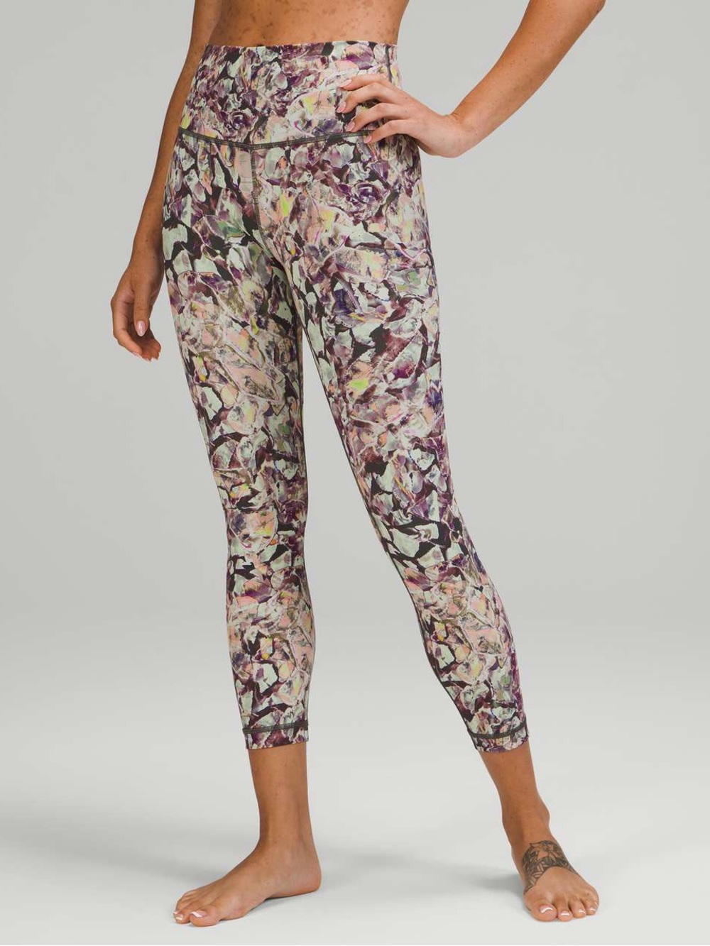 Lululemon Wunder Under High-Rise Tight 25" Full-On Luxtreme Terazzo Glaze Multi